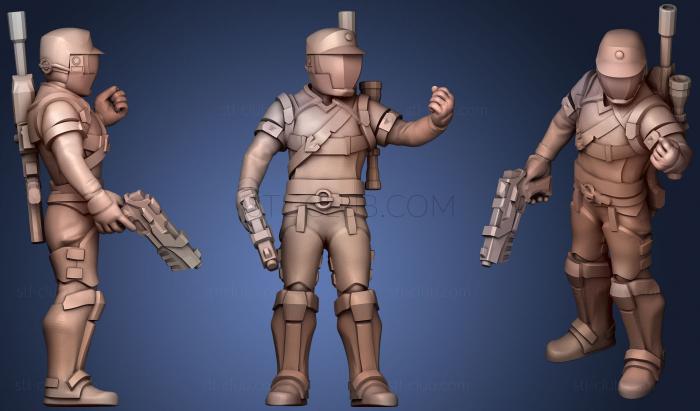 3D model Imperial Agent (STL)